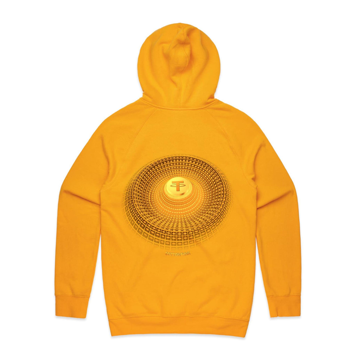 TETHER II - Mens Pocket Hoodie - BACK PRINT