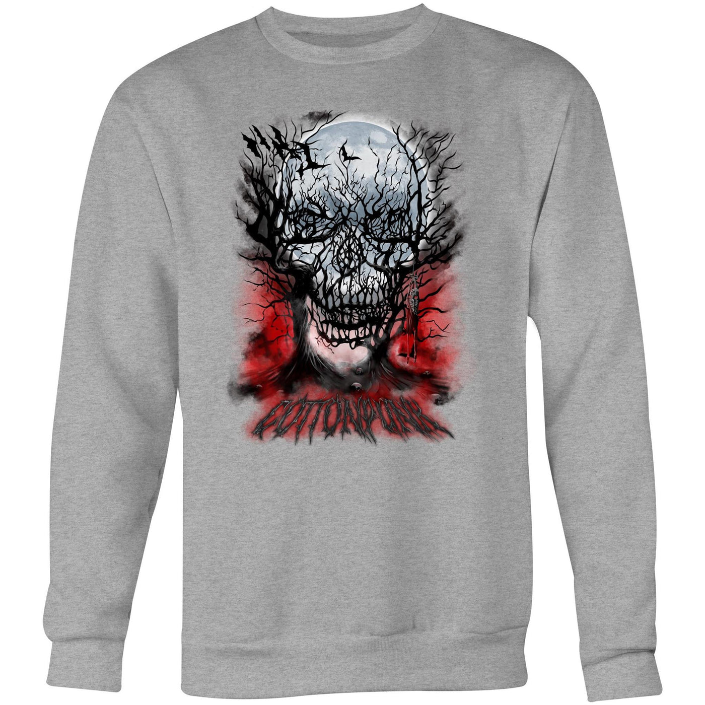 PIERCED SOUL - Mens Sweatshirt - FRONT PRINT