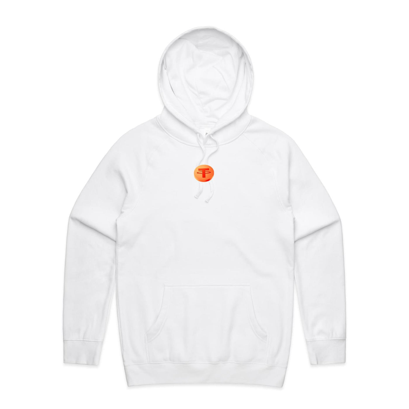 TETHER IV - Mens Pocket Hoodie - BACK PRINT