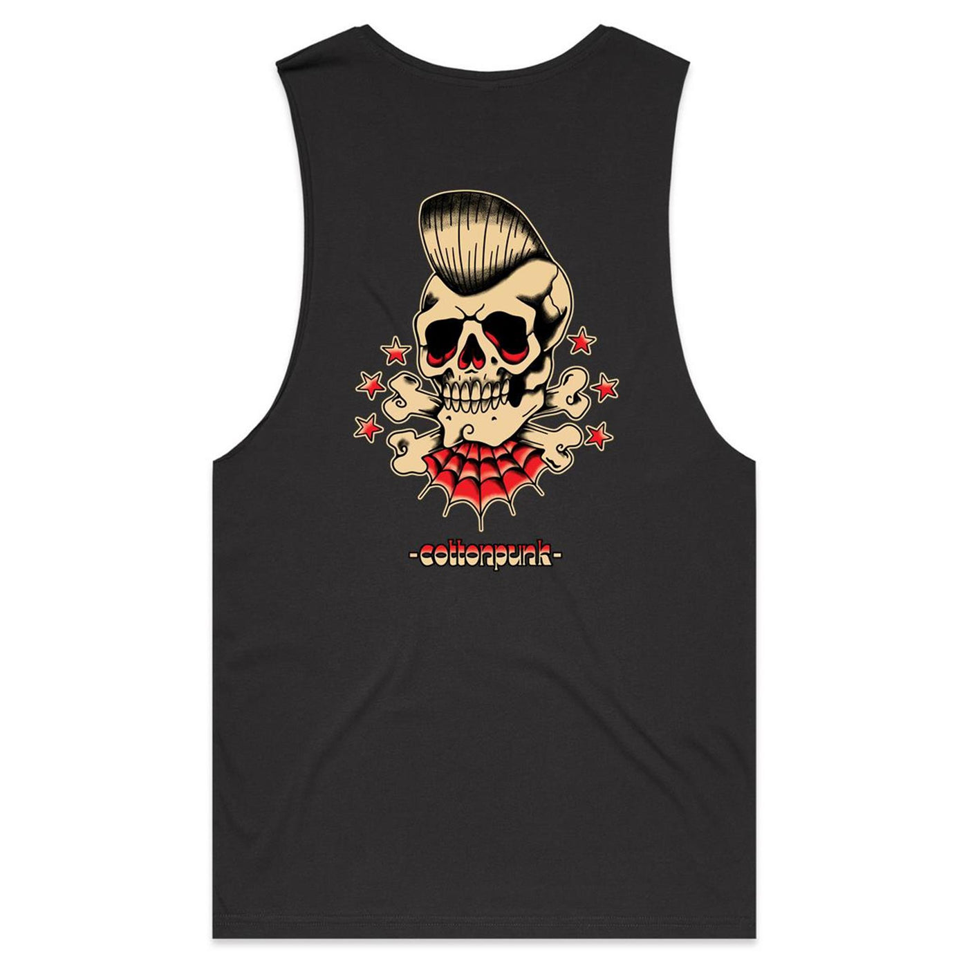 ELVIS IS NOT DEAD - Mens Sleeveless T-Shirt - BACK PRINT