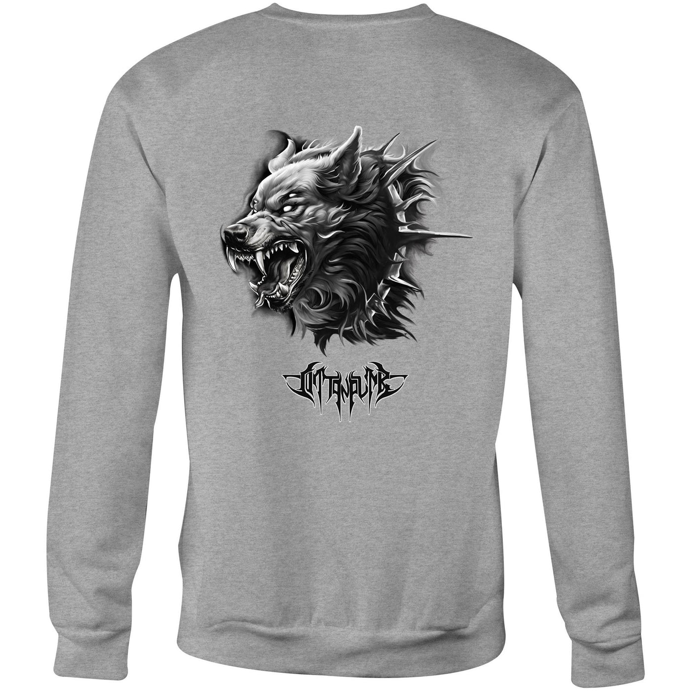 WEREWOLF - Mens Sweatshirt - BACK PRINT