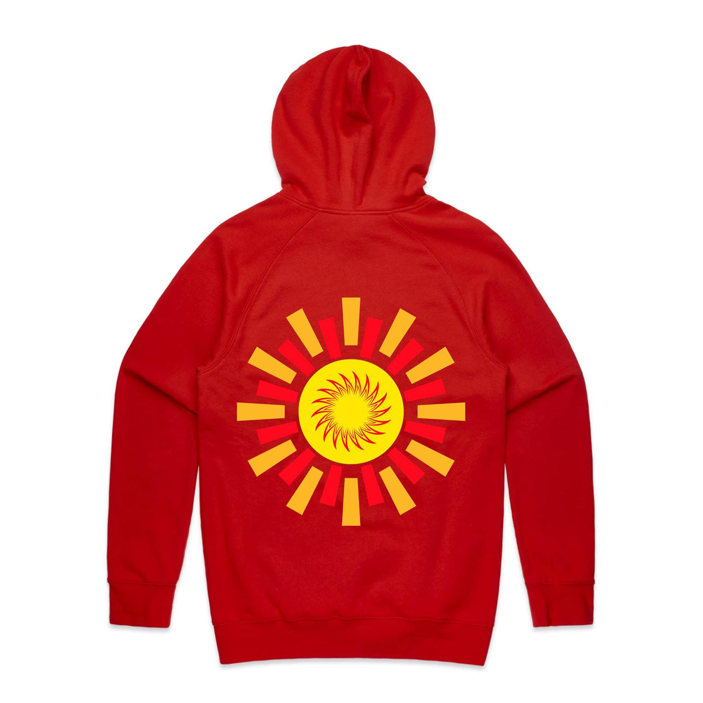 SUNDANCE II (R) - Mens Pocket Hoodie - BACK PRINT