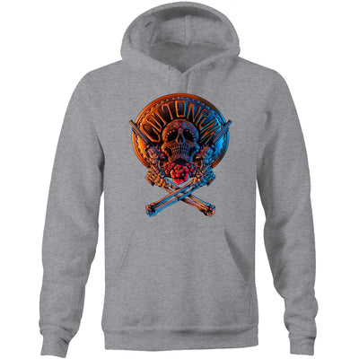 DEAD REDEMPTION - Mens Pocket Hoodie - FRONT PRINT