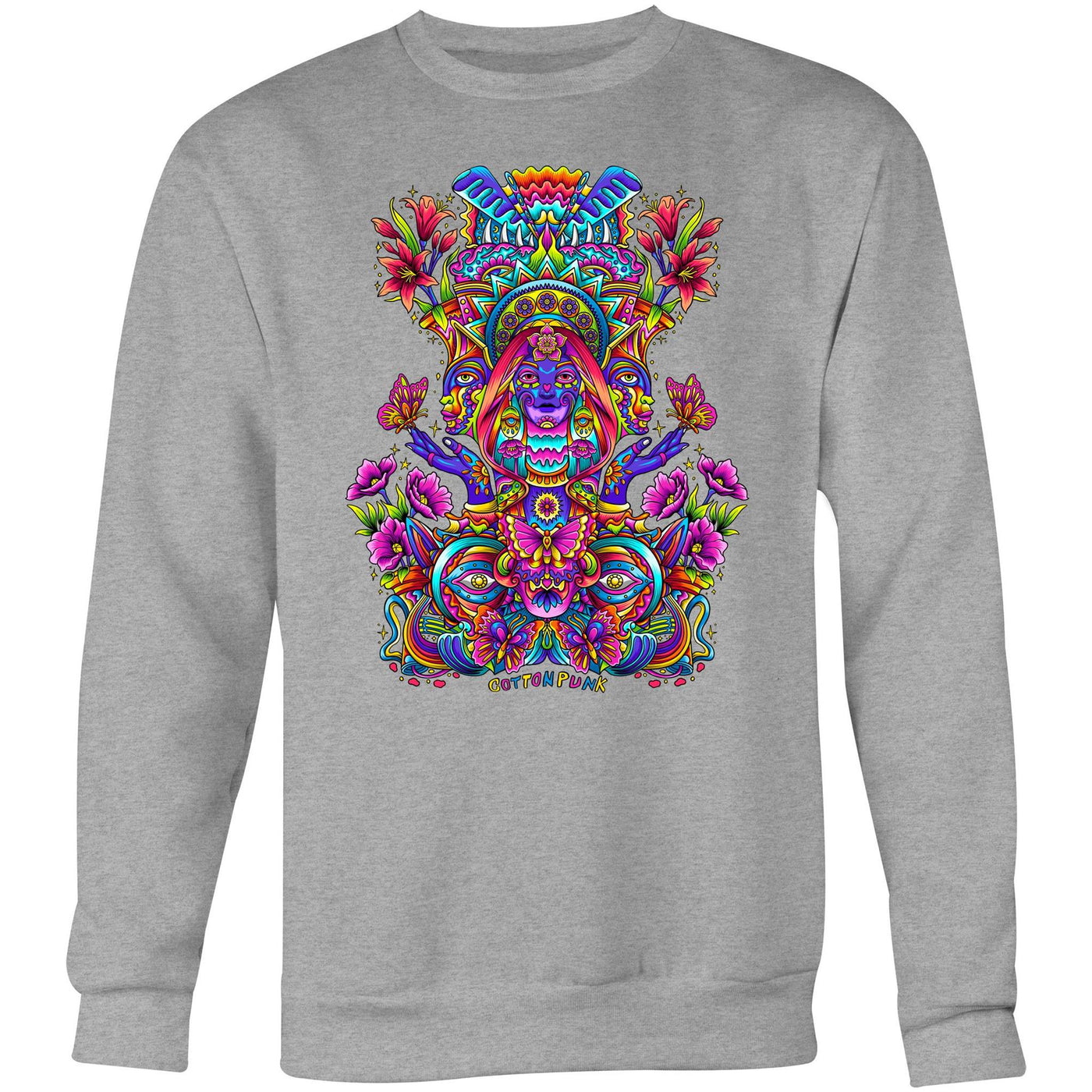 EGO TRIP - Womens Sweatshirt - FRONT PRINT