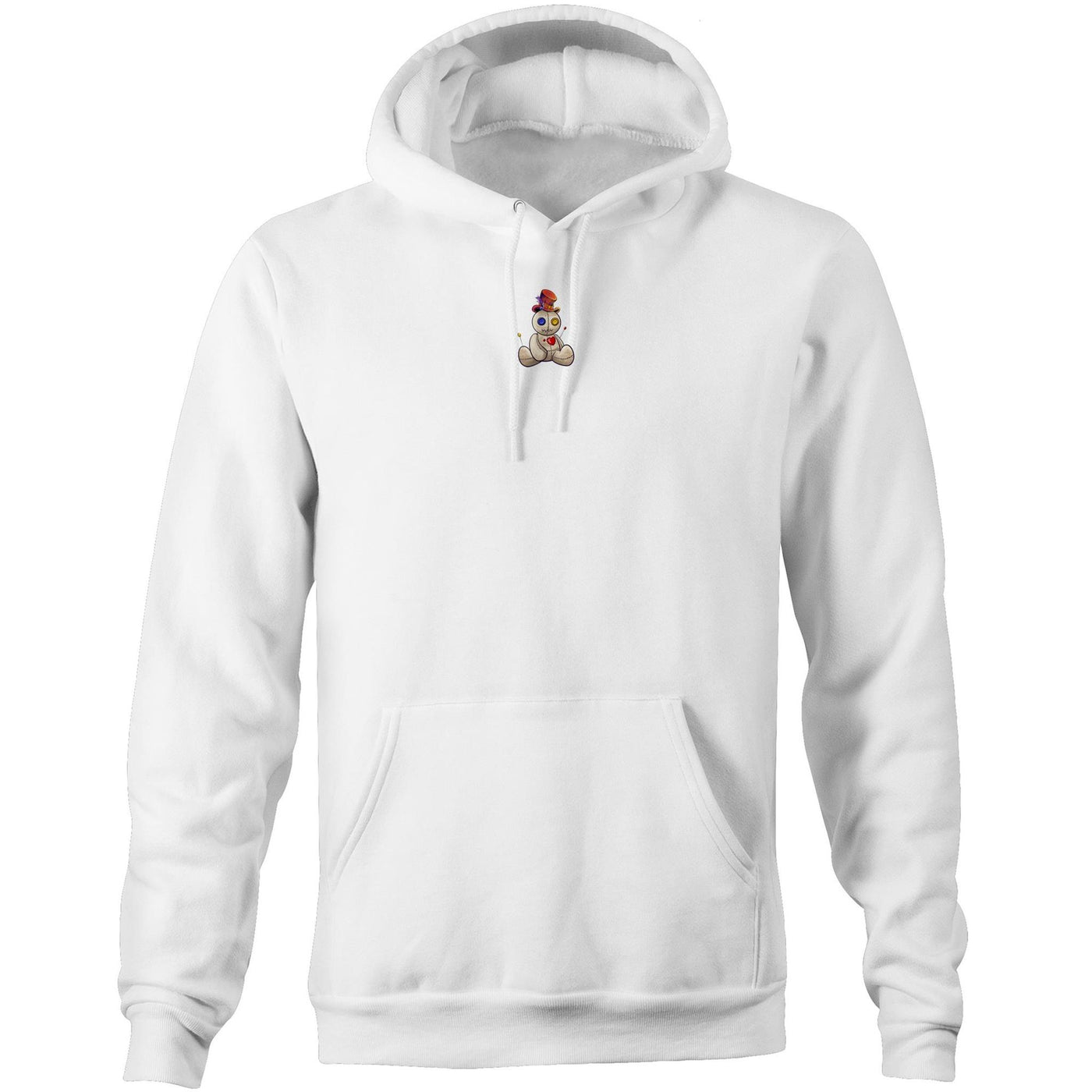 LET'S VOODOO - Mens Pocket Hoodie - BACK PRINT