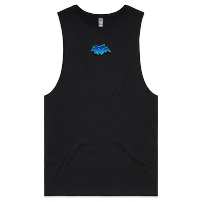 KRUSIN 2 - Mens Sleeveless T-Shirt - BACK PRINT