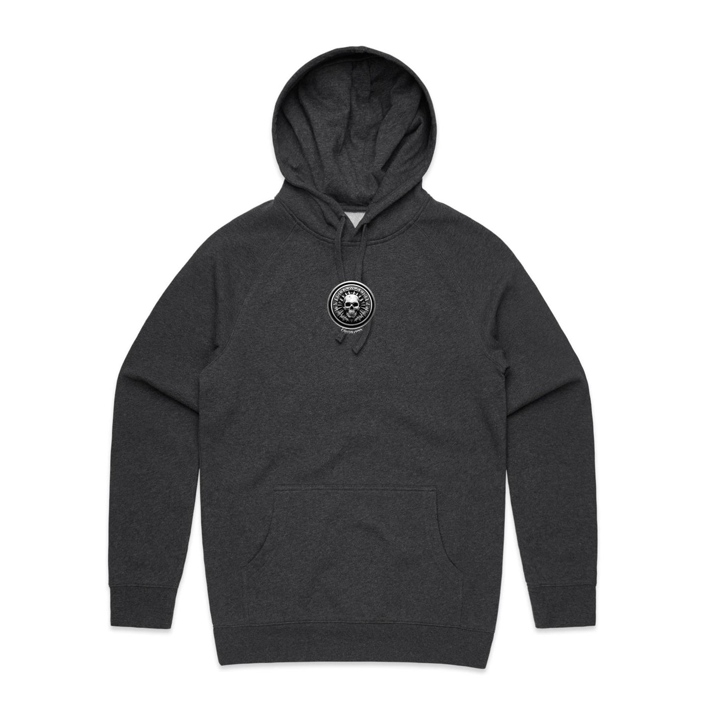 STONE COLD - Mens Pocket Hoodie - BACK PRINT