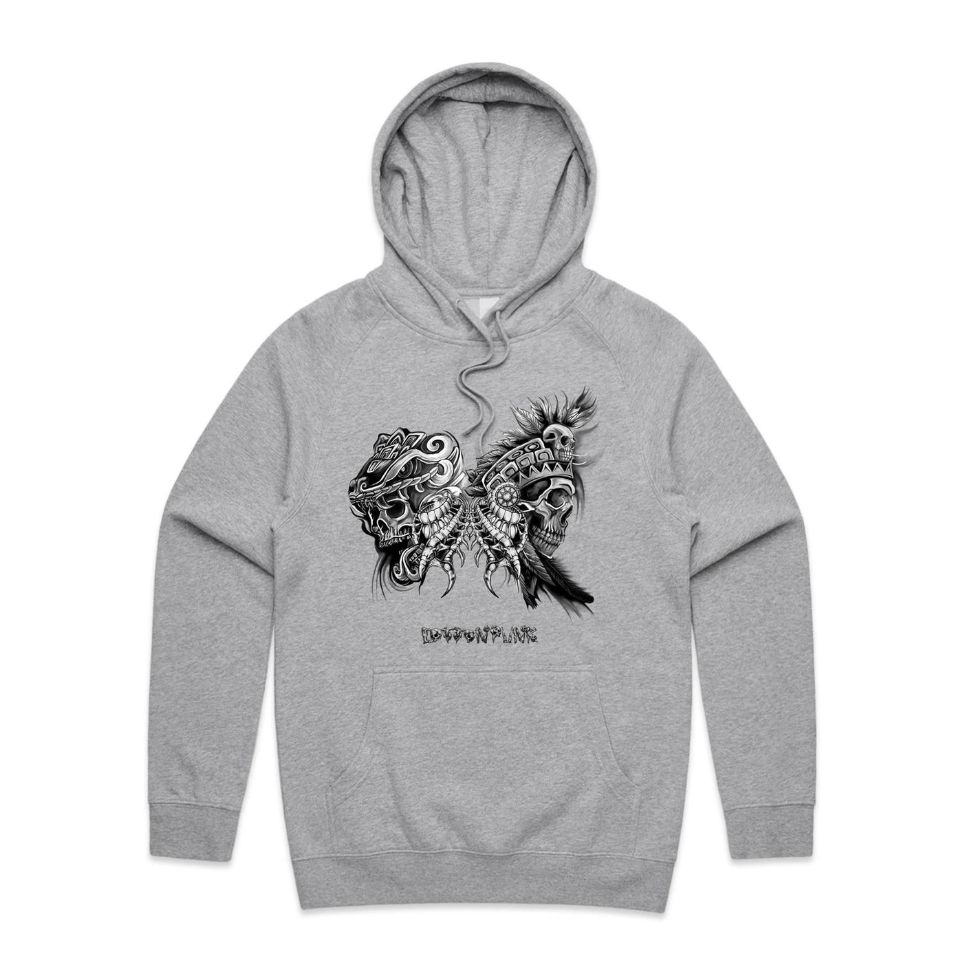 RITUAL II - Mens Pocket Hoodie - FRONT PRINT