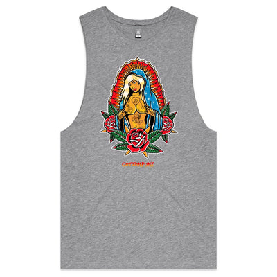 PRAY FOR BETTER TIMES - Mens Sleeveless T-Shirt - FRONT PRINT