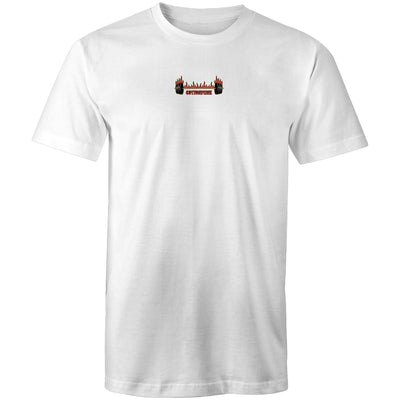 HOT IRON - Mens T-Shirt - BACK PRINT