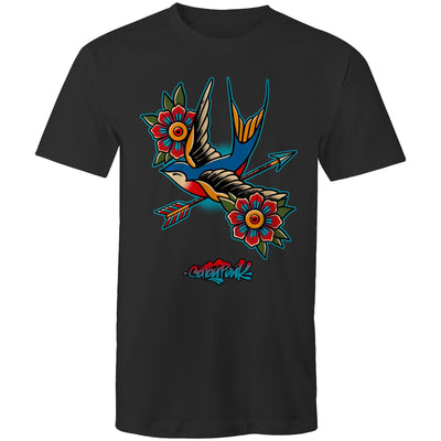 BIRD OF PREY - Mens T-Shirt - FRONT PRINT