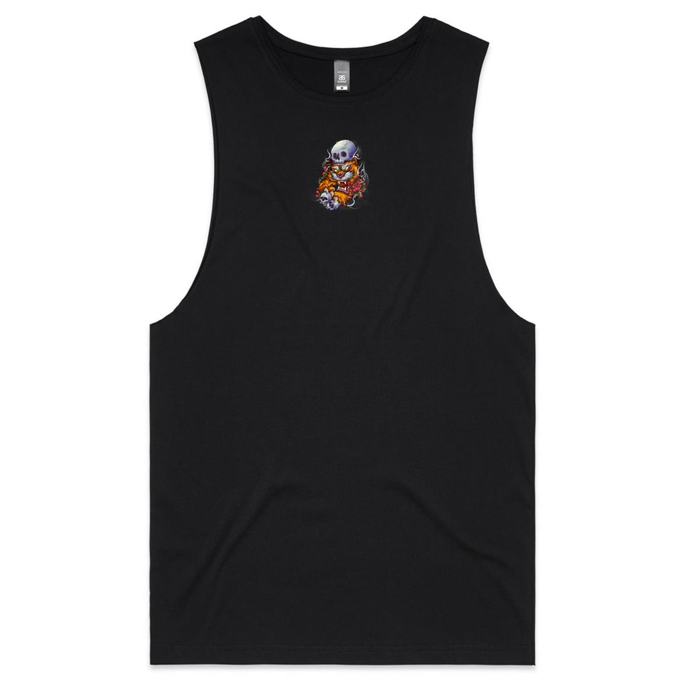 SPIRIT OX - Mens Sleeveless T-Shirt - BACK PRINT