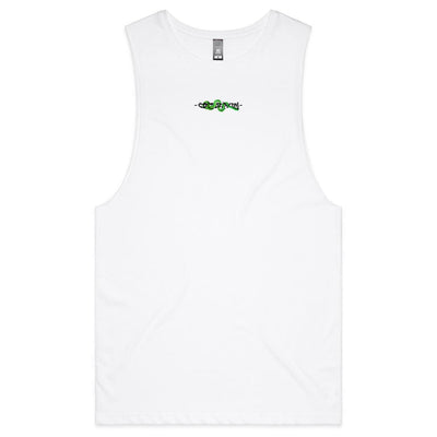 WARRIOR - Mens Sleeveless T-Shirt - BACK PRINT