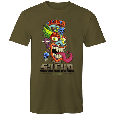 SYCHO - Mens T-Shirt - FRONT PRINT