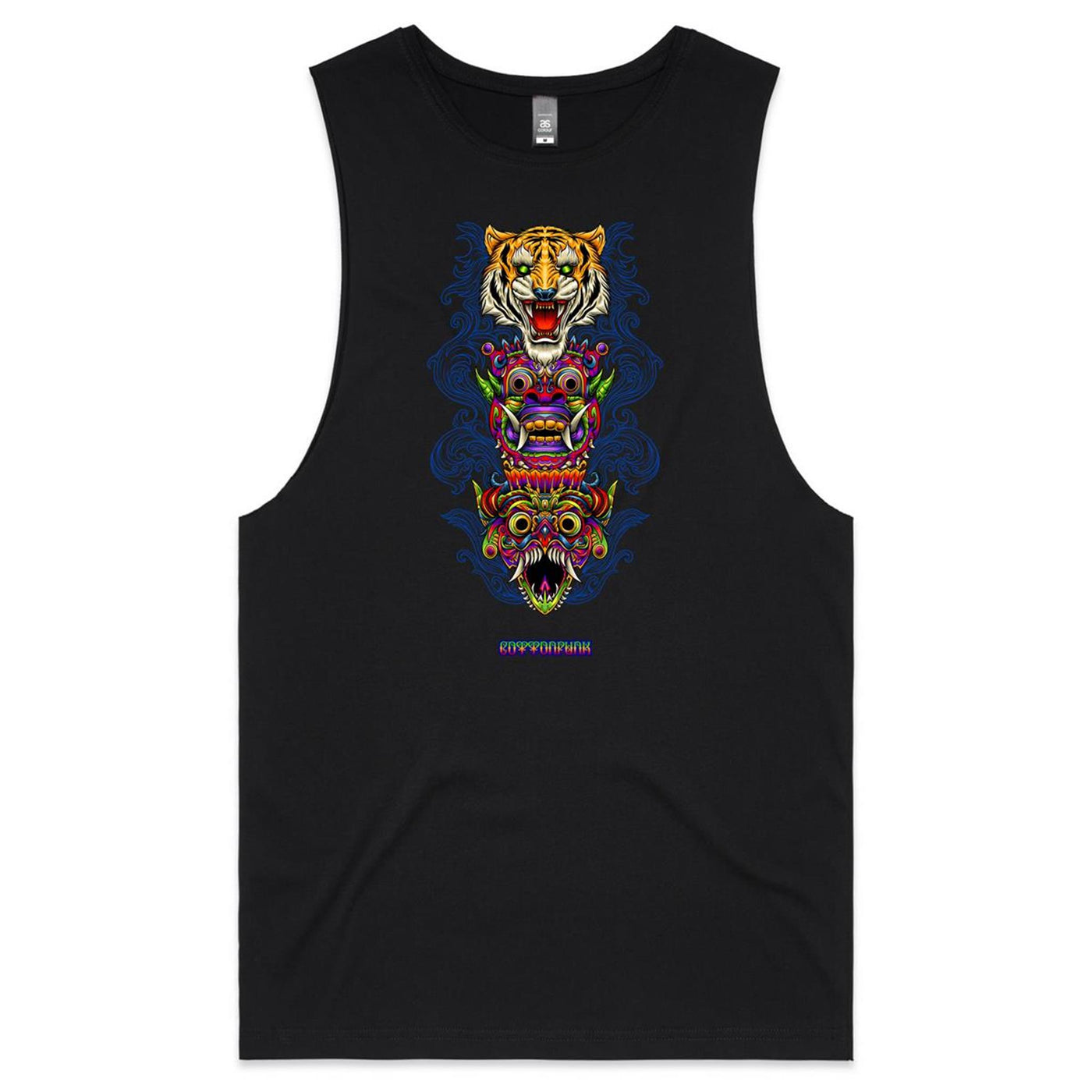 BALI SPIRITS - Mens Sleeveless T-Shirt - FRONT PRINT