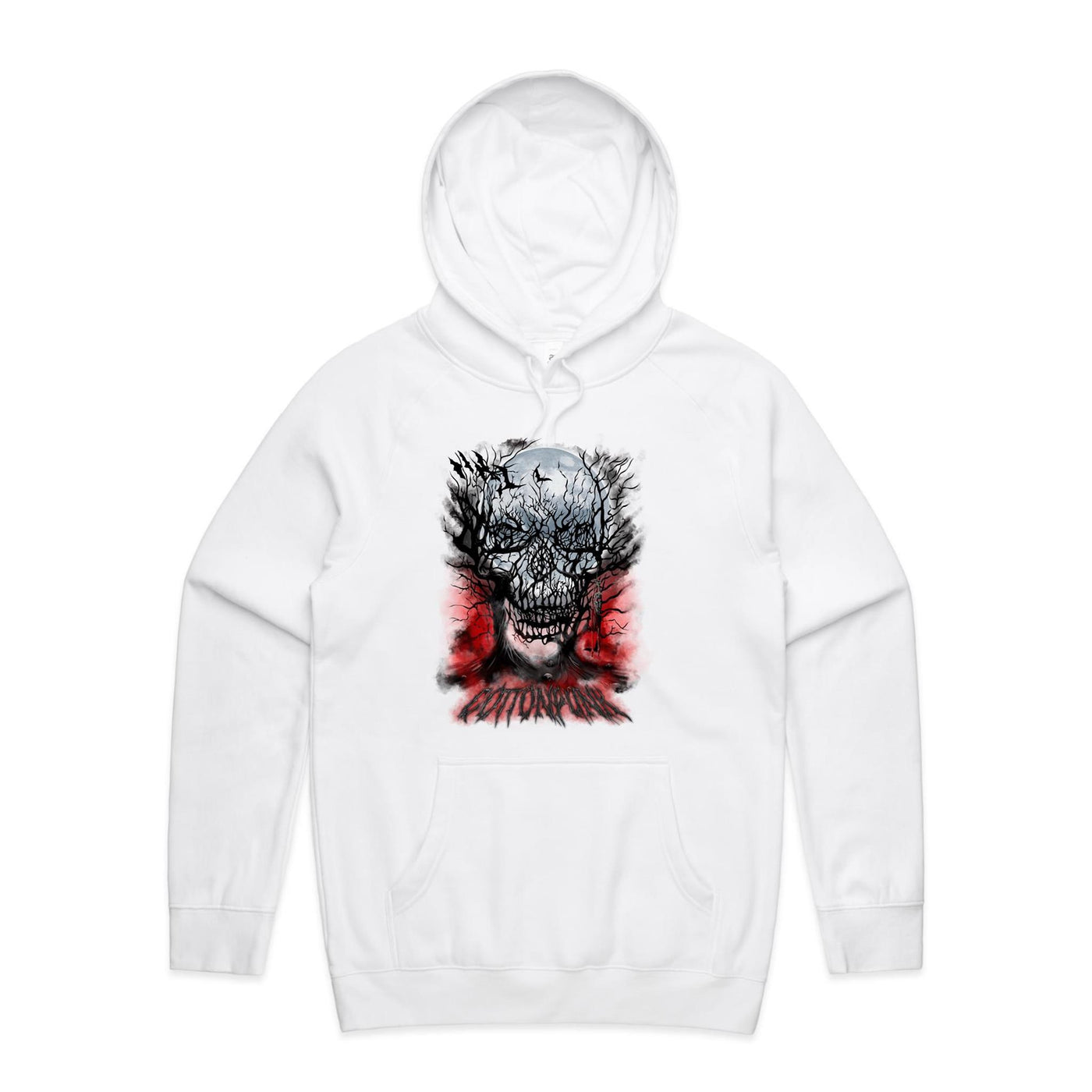 PIERCED SOUL - Mens Pocket Hoodie - FRONT PRINT