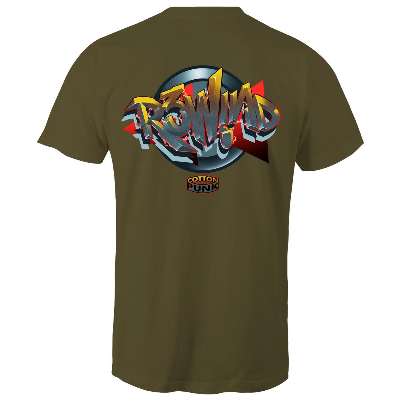 R3WIND - Mens T-Shirt - BACK PRINT