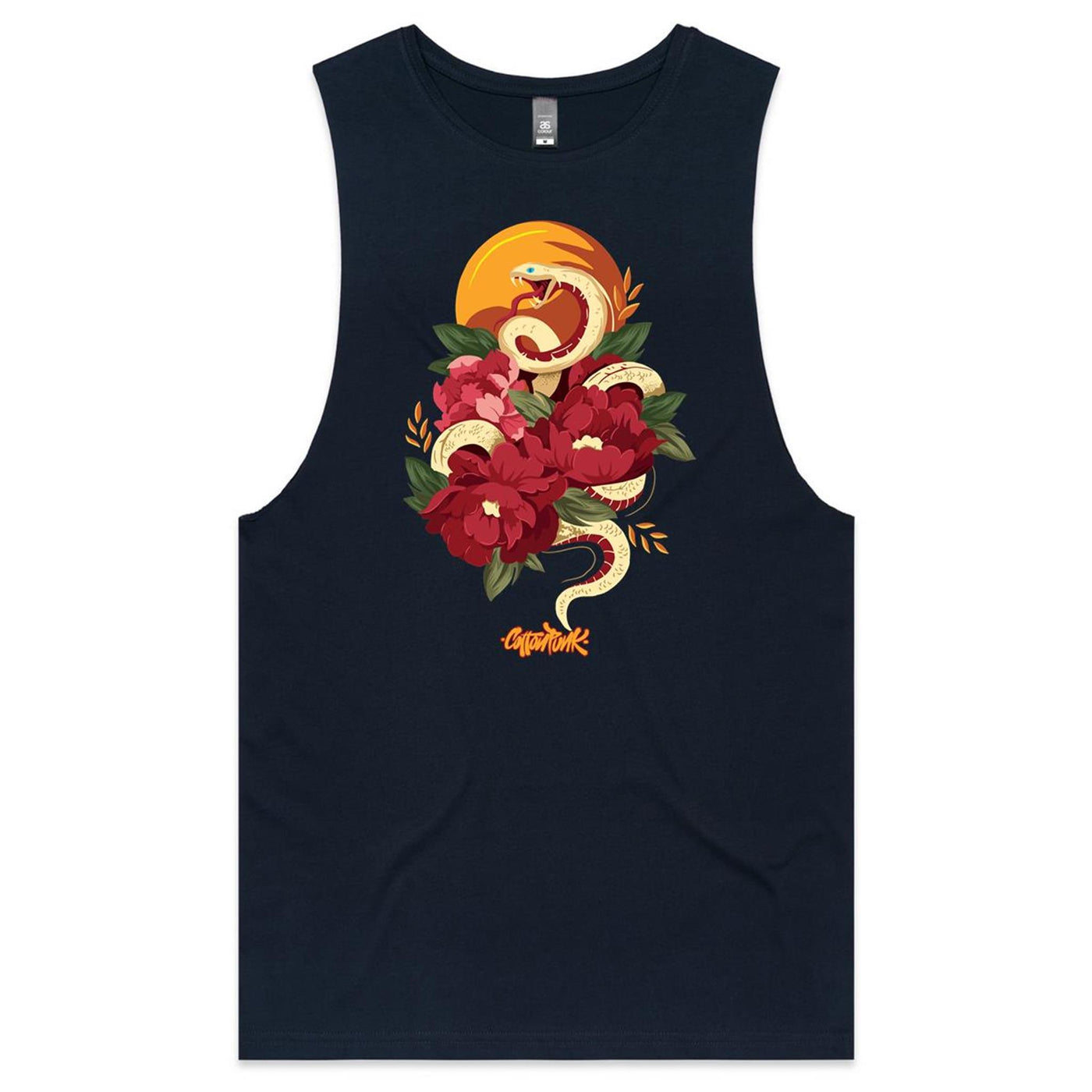 FEARless - Mens Sleeveless T-Shirt - FRONT PRINT