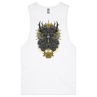 KEYMASTER - Mens Sleeveless T-Shirt - FRONT PRINT