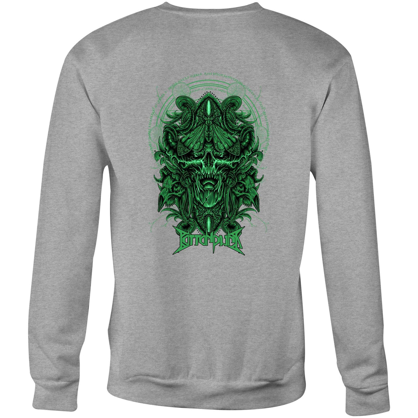 DEATHMOTH II - Mens Sweatshirt - BACK PRINT