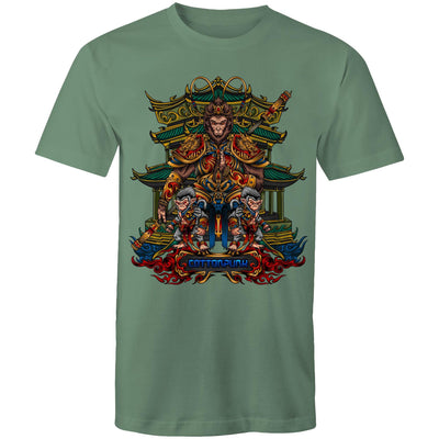 MONKEY KING - Mens T-Shirt - FRONT PRINT