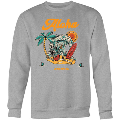 SUMMER TIME - Mens Sweatshirt - FRONT PRINT