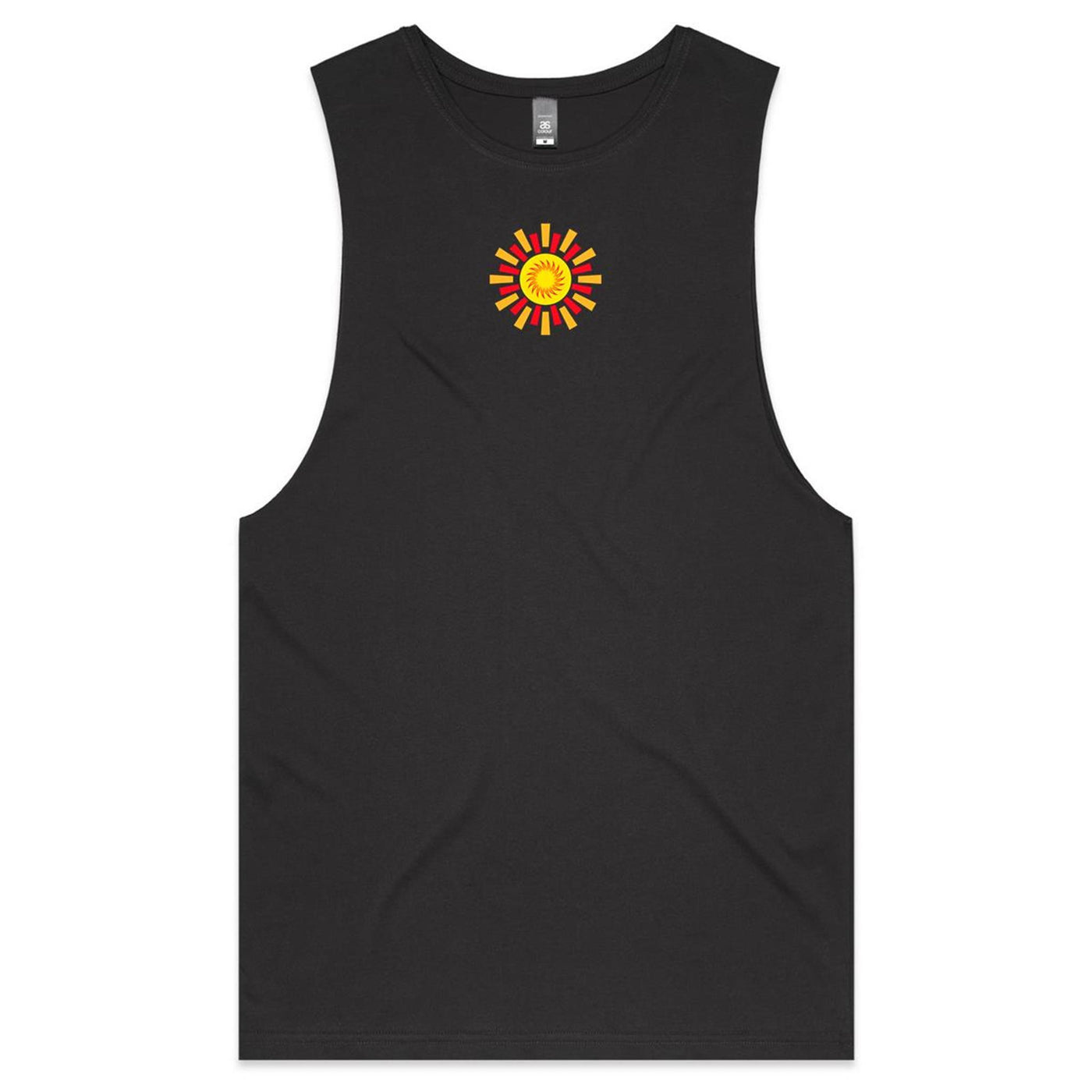 SUNDANCE II - Mens Sleeveless T-Shirt - BACK PRINT