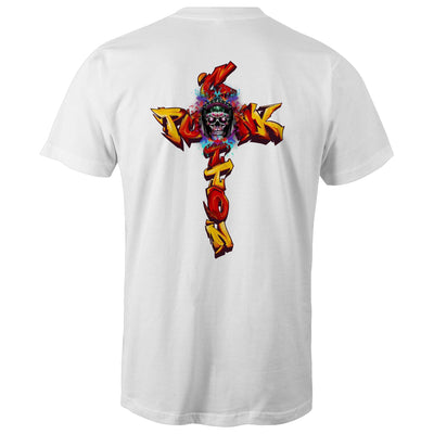 COTTONPUNK X HEAT - Mens T-Shirt - BACK PRINT