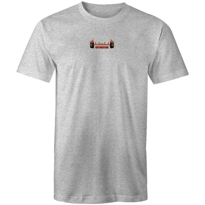 HOT IRON - Mens T-Shirt - BACK PRINT