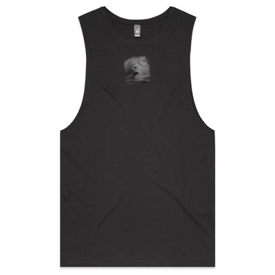 HERE'S JOHNNY - Mens Sleeveless T-Shirt - BACK PRINT