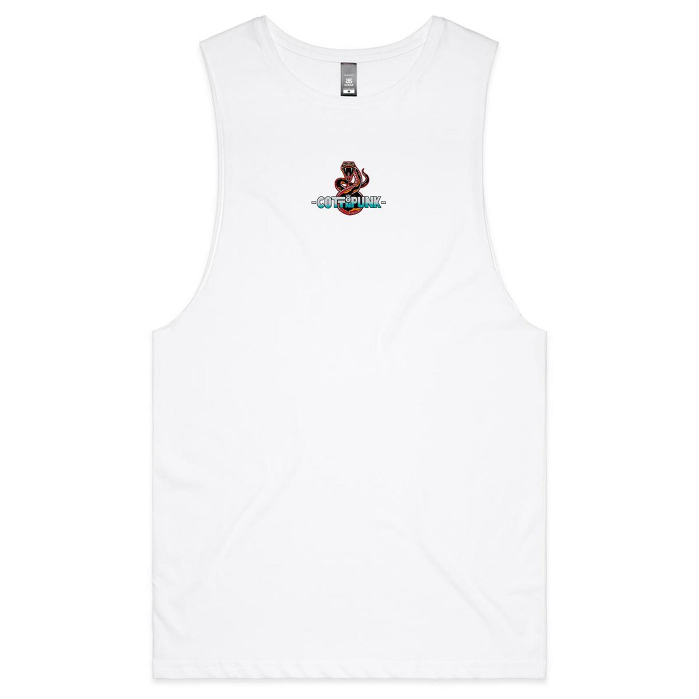 WRAPPED - Mens Sleeveless T-Shirt - BACK PRINT