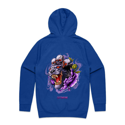 PANTHER - Mens Pocket Hoodie - BACK PRINT