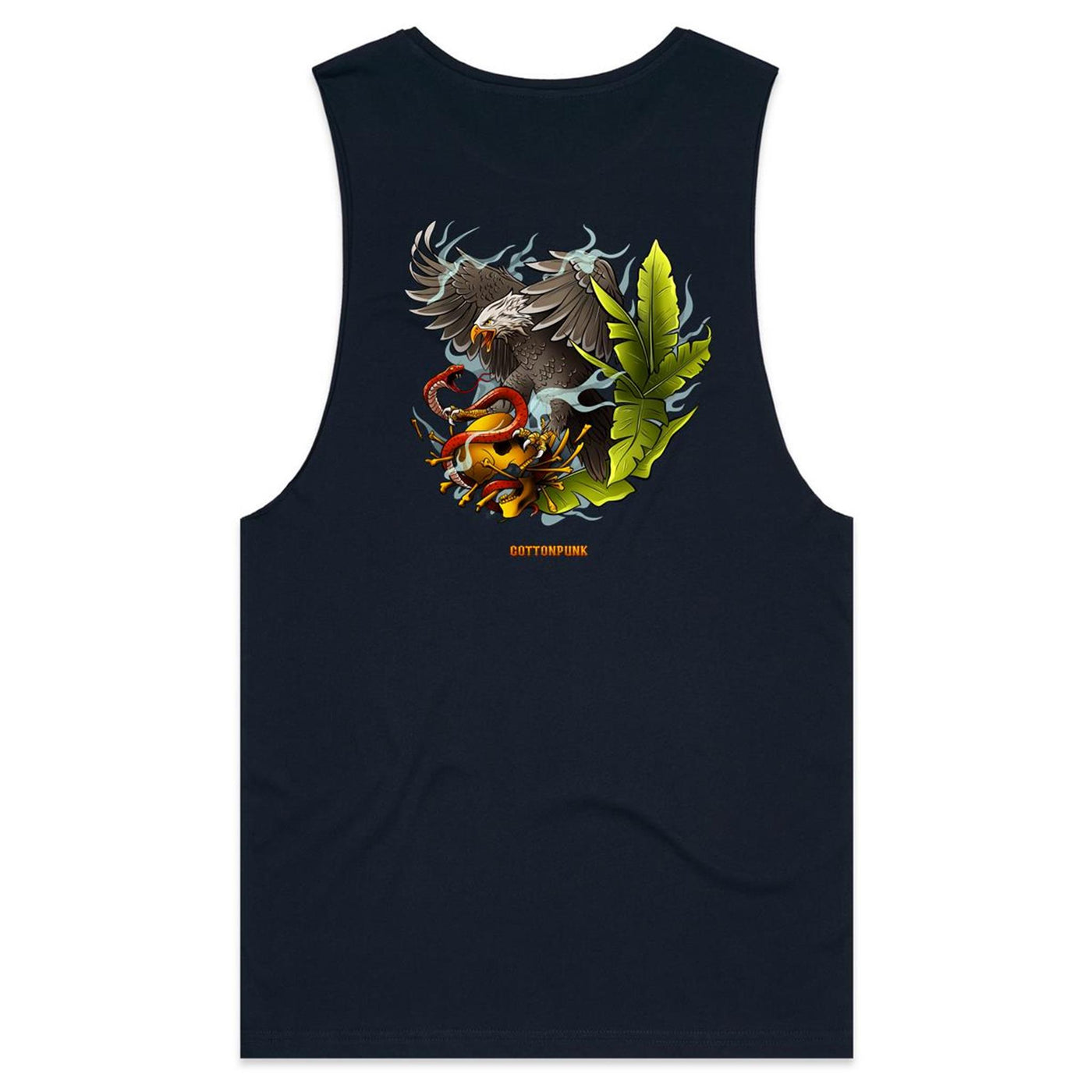 EAGLE - Mens Sleeveless T-Shirt - BACK PRINT