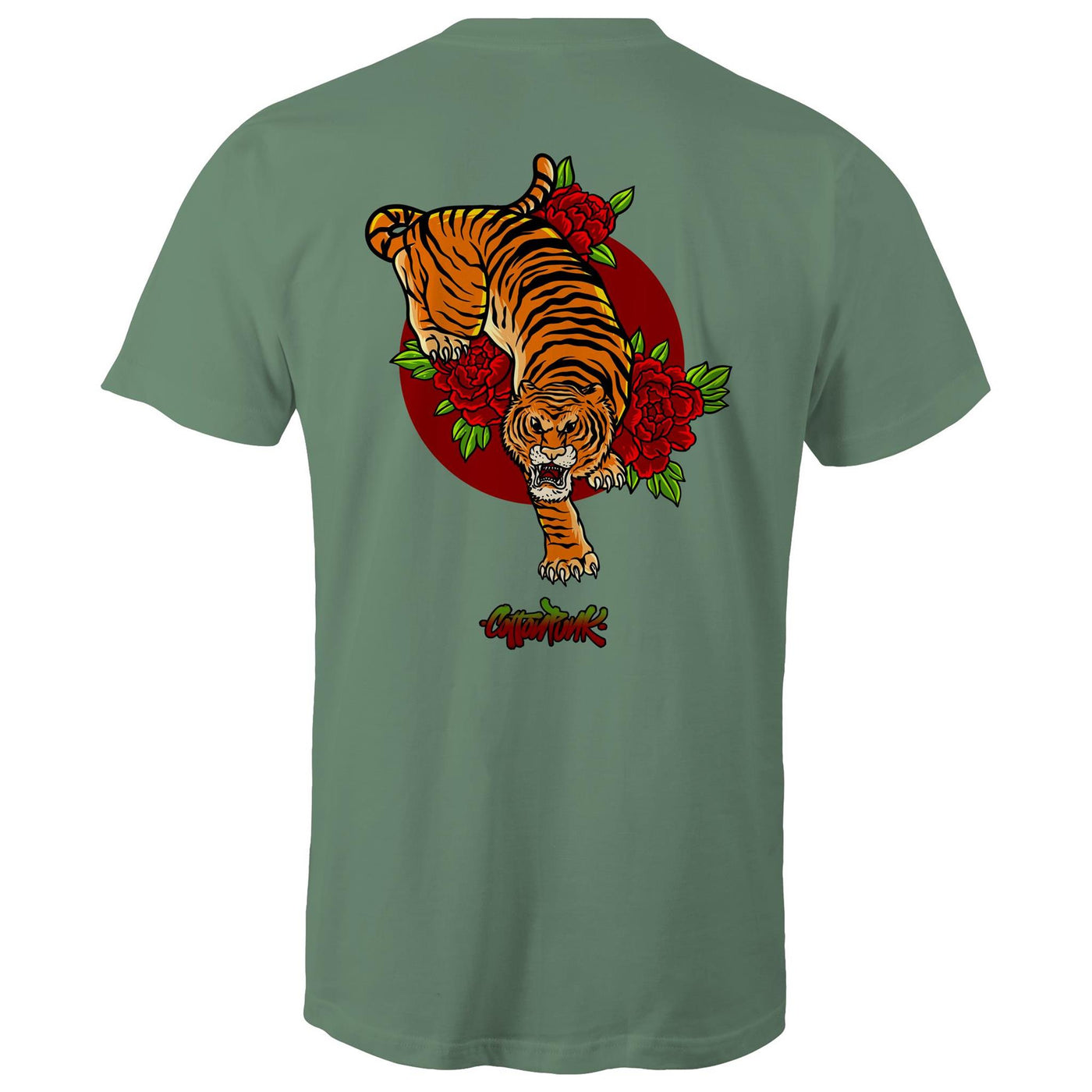 JUNGLE KING - Mens T-Shirt - BACK PRINT