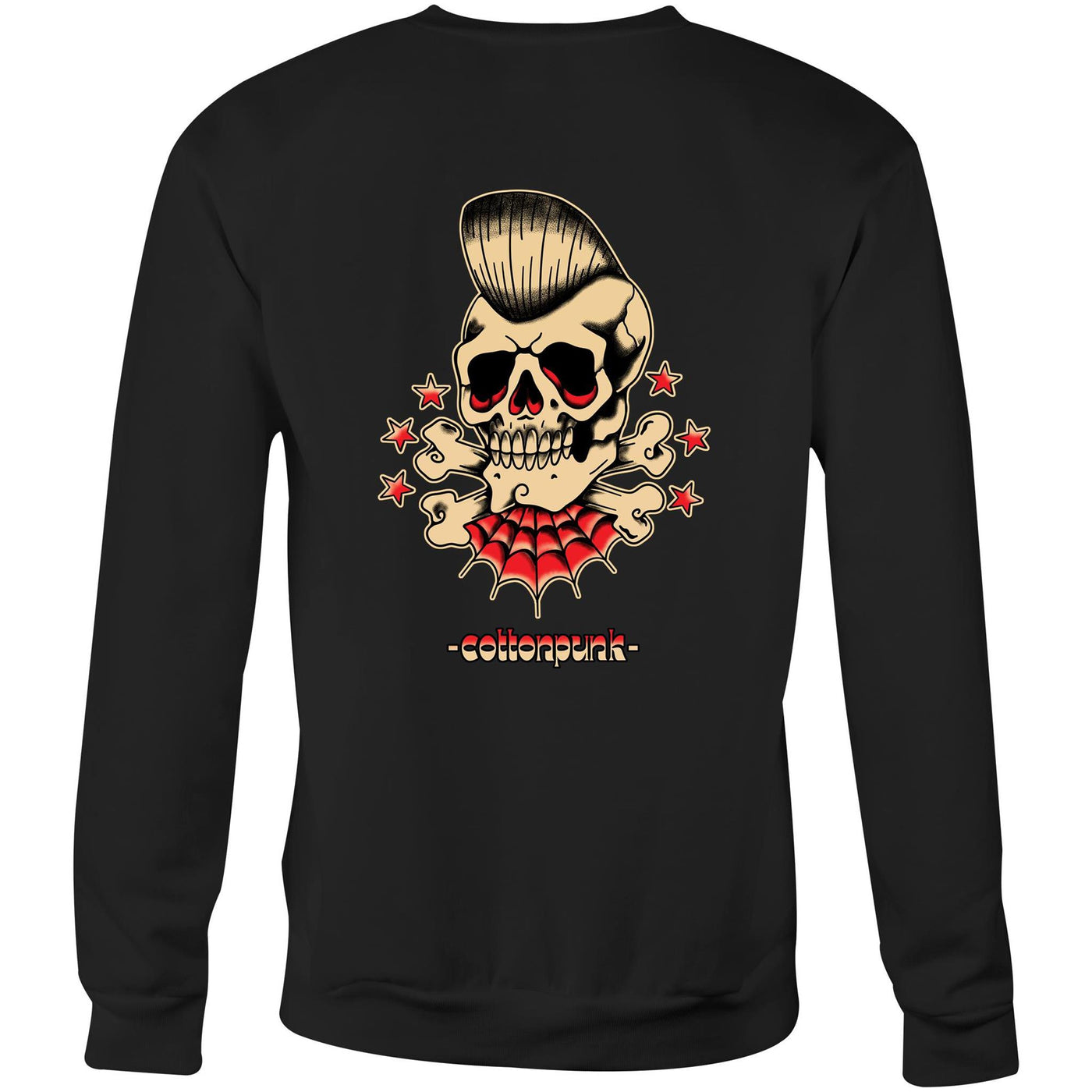 ELVIS IS NOT DEAD - Mens Sweatshirt - BACK PRINT