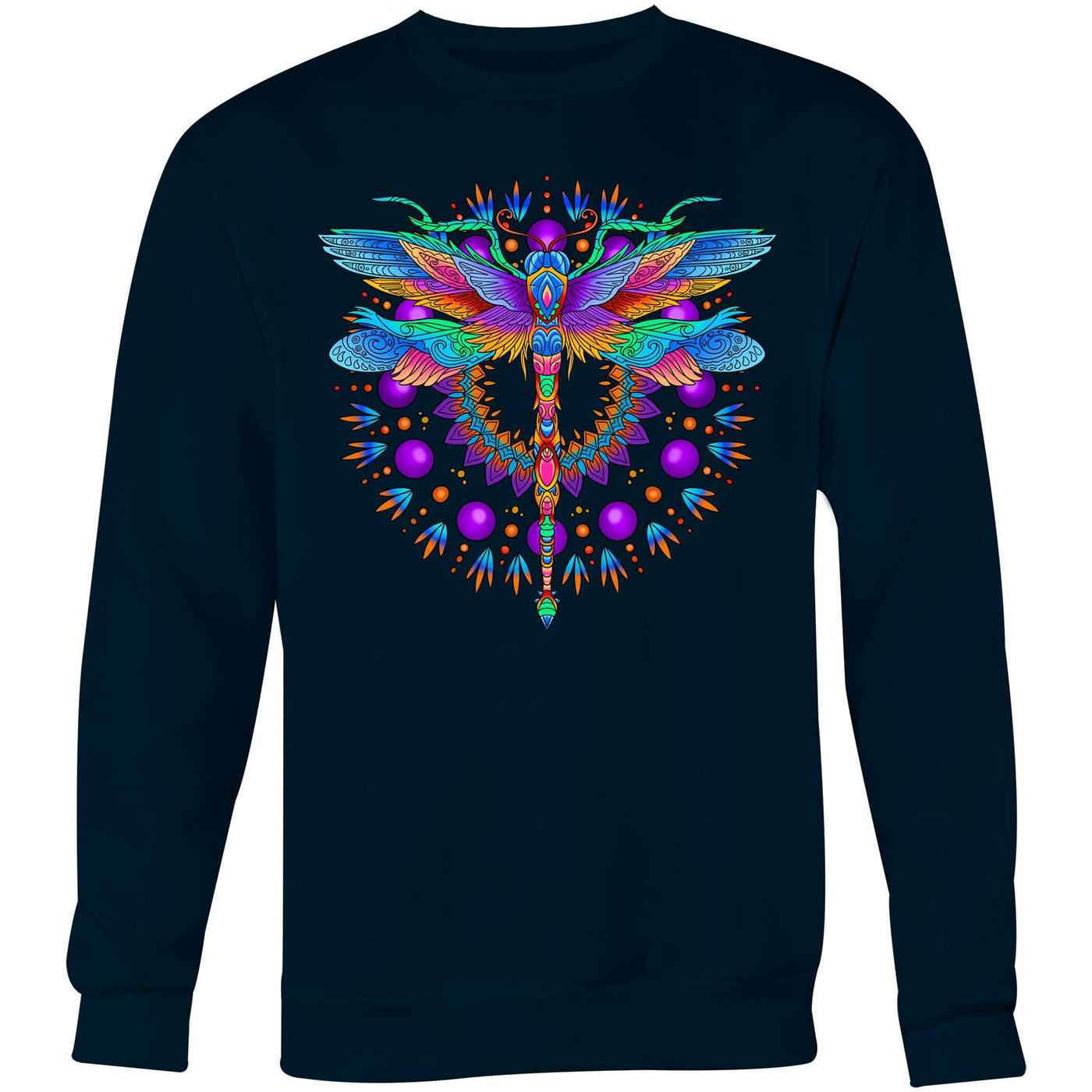 DRAGONFLY - Womens Sweatshirt - FRONT PRINT