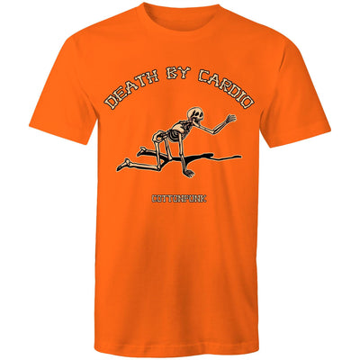 DEATH BY CARDIO - Mens T-Shirt - FRONT PRINT