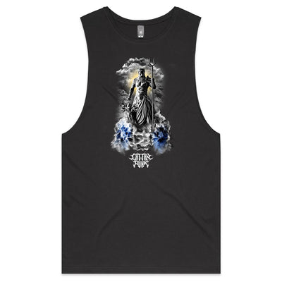 GOD WARRIOR - Mens Sleeveless T-Shirt - FRONT PRINT