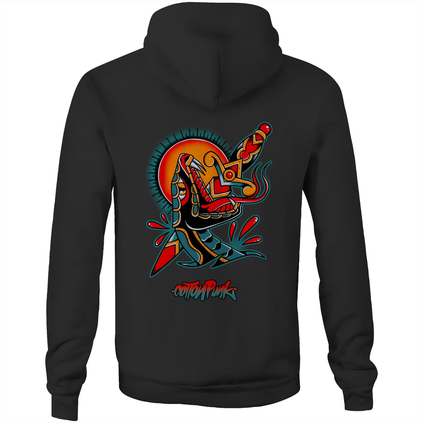 BETRAYAL - Mens Pocket Hoodie - BACK PRINT