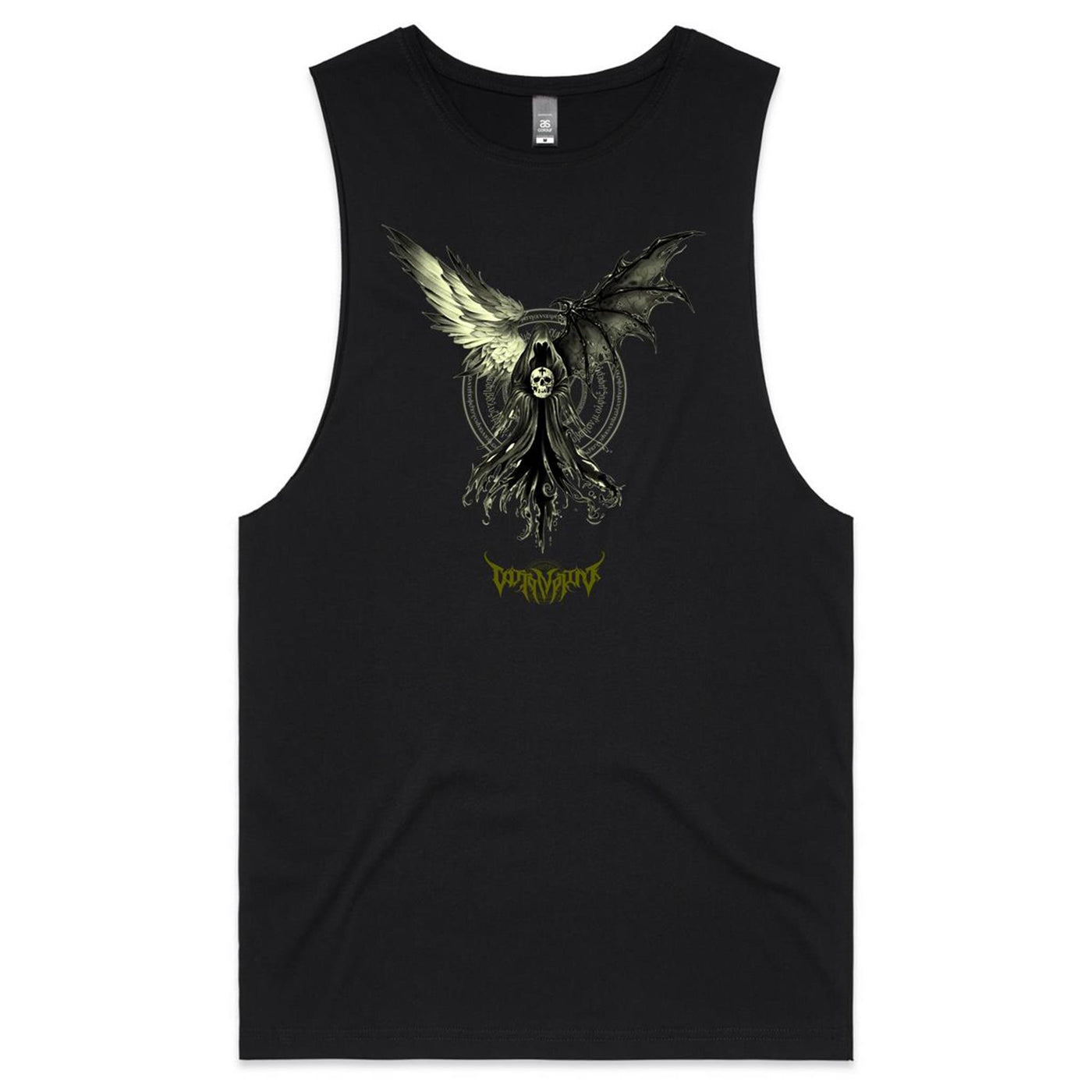 SKULL REAPER - Mens Sleeveless T-Shirt - FRONT PRINT