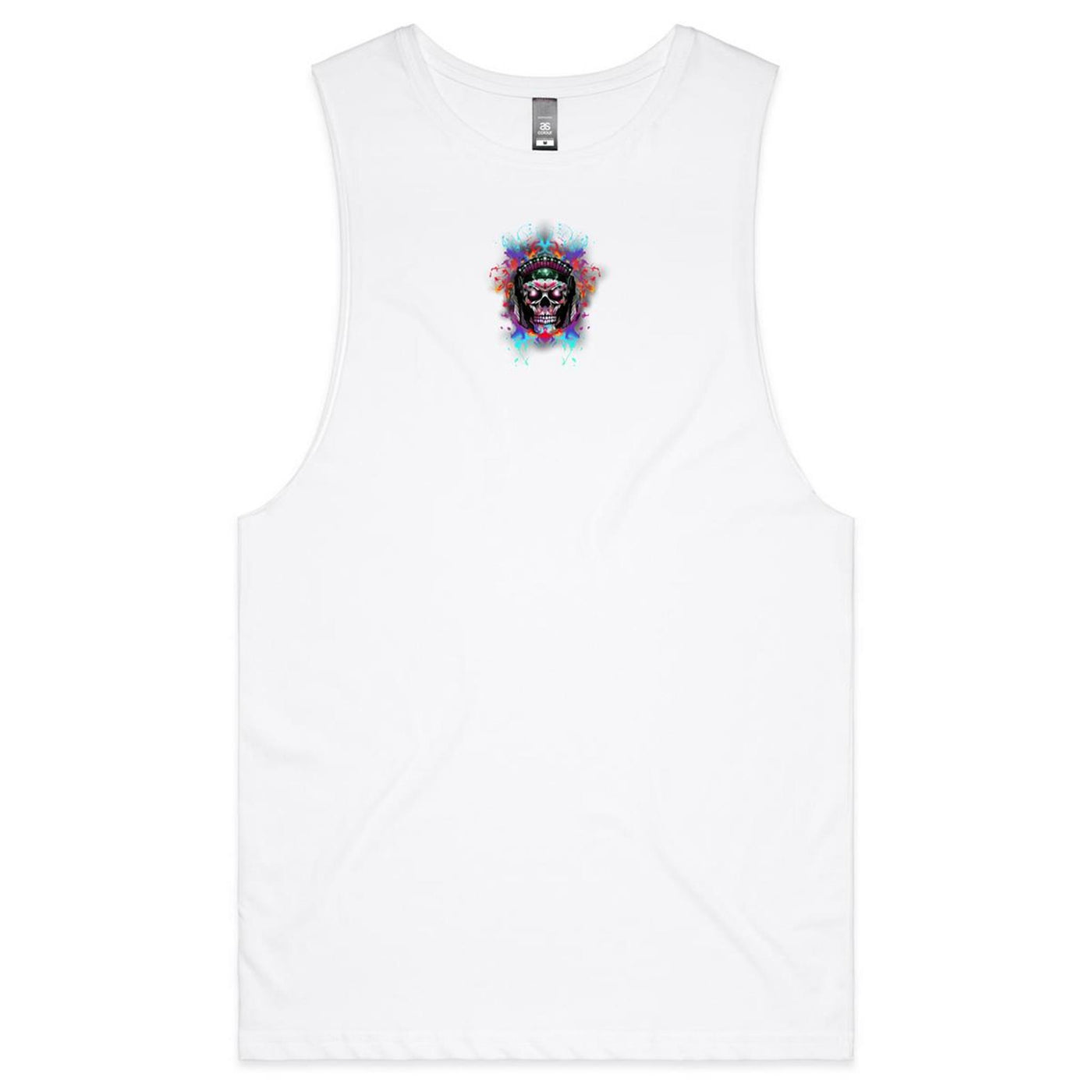 COTTONPUNK X HEAT - Mens Sleeveless T-Shirt - BACK PRINT