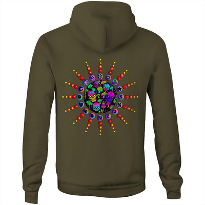 EUPHORIA - Mens Pocket Hoodie - BACK PRINT