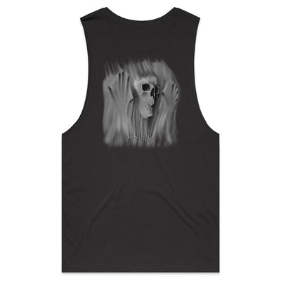 HERE'S JOHNNY - Mens Sleeveless T-Shirt - BACK PRINT