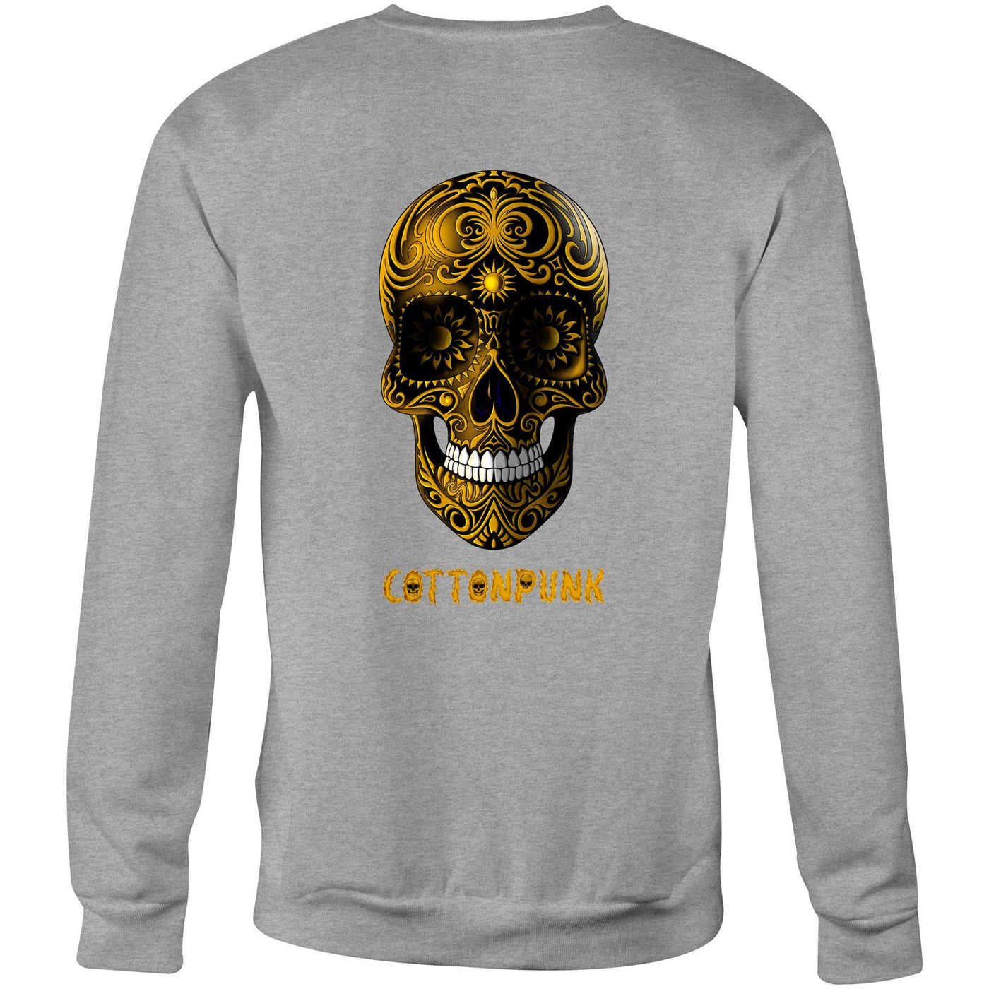 DEATH IN MÉXICO - Mens Sweatshirt - BACK PRINT