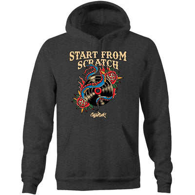 START FROM SCRATCH - Mens Pocket Hoodie - FRONT PRINT