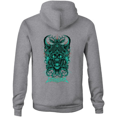 BLACK MAGIC II - Mens Pocket Hoodie - BACK PRINT