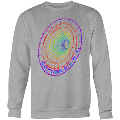 DOWN THE HOLE - Mens Sweatshirt - FRONT PRINT