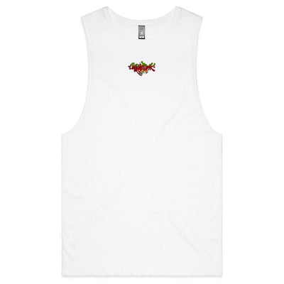 JUNGLE KING - Mens Sleeveless T-Shirt - BACK PRINT