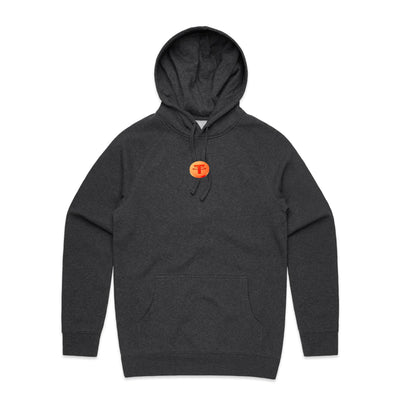 TETHER IV - Mens Pocket Hoodie - BACK PRINT