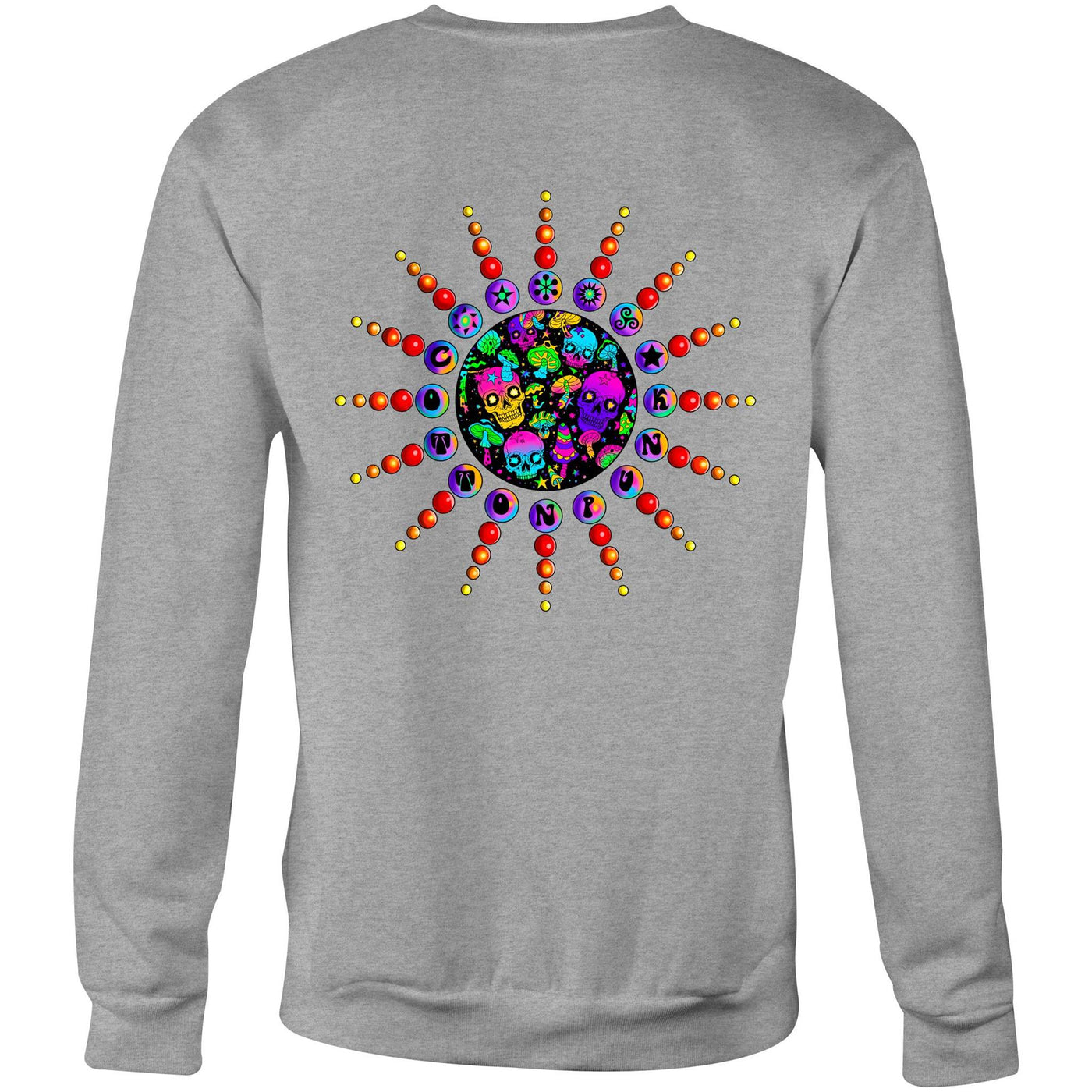 EUPHORIA - Mens Sweatshirt - BACK PRINT